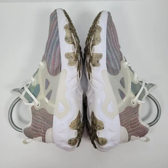 Nike 9 React Presto Flyknit Men's Multicolor Running Shoes CN1709-100 US Size 10 - Picture 6 of 8